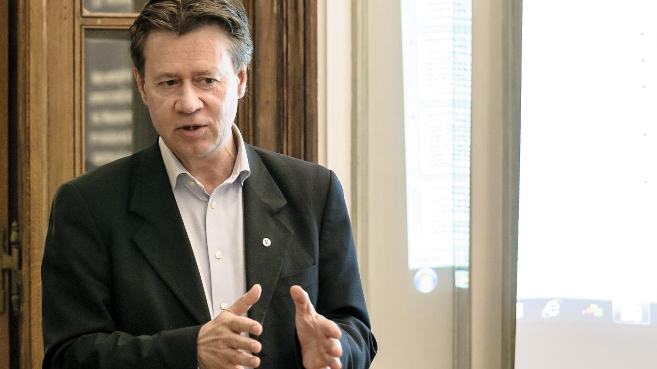 Sam Hägglund, generalsekreterare för Europeiska bygg- och träfacket, EFBWW. Arkivbild.