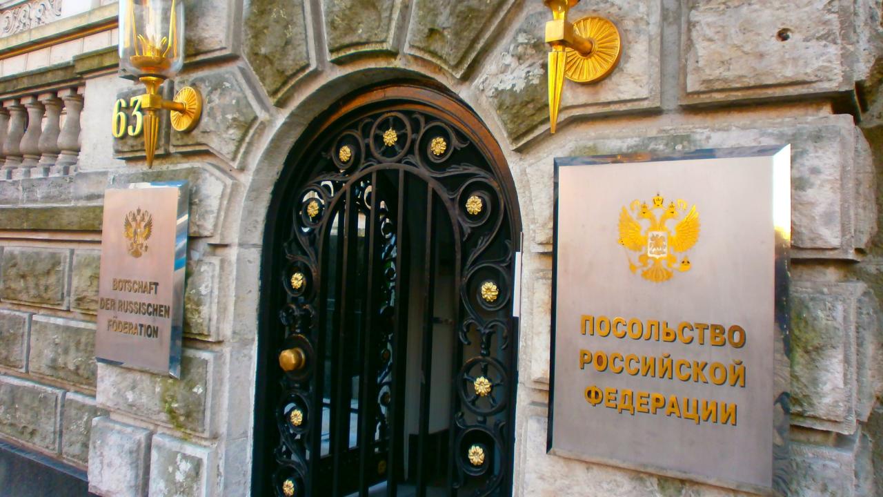 Tyskland har beslutat att utvisa fyra ryska diplomater. Arkivbild.