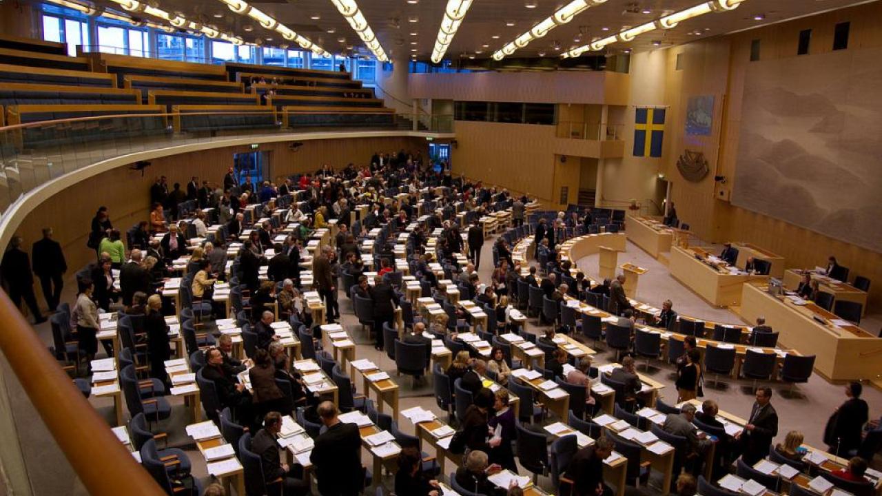 Den 8 juni går EU-kommissionens förslag till debatt och beslut i riksdagen. Arkivbild.