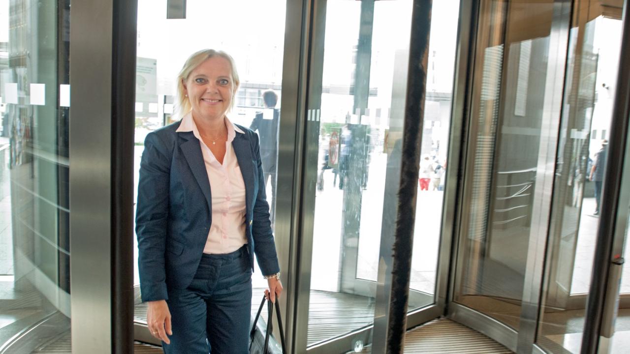 EU-parlamentariker Kristina Winberg. Arkivbild.