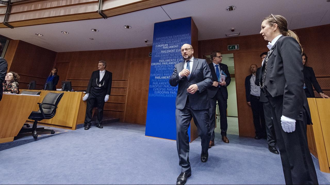 EU-parlamentets talman har varit parlamentariker sedan 1994. Arkivbild.