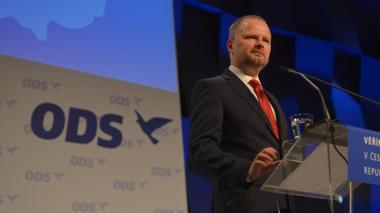 Petr Fiala leder liberalkonservativa ODS och kan komma att bli Tjeckiens nästa premiärminister. Arkivbild.