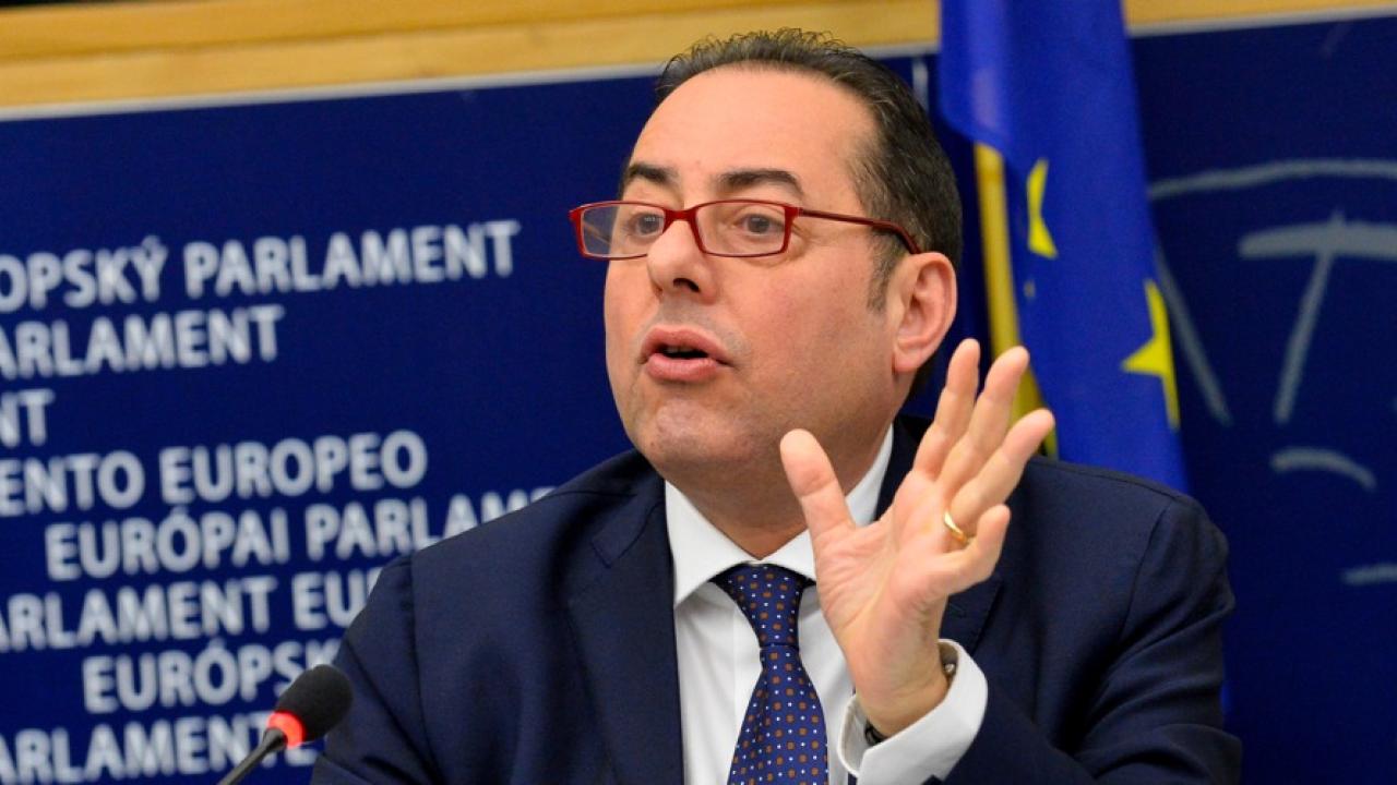 S&D-ordföranden Gianni Pittella. Arkivbild.