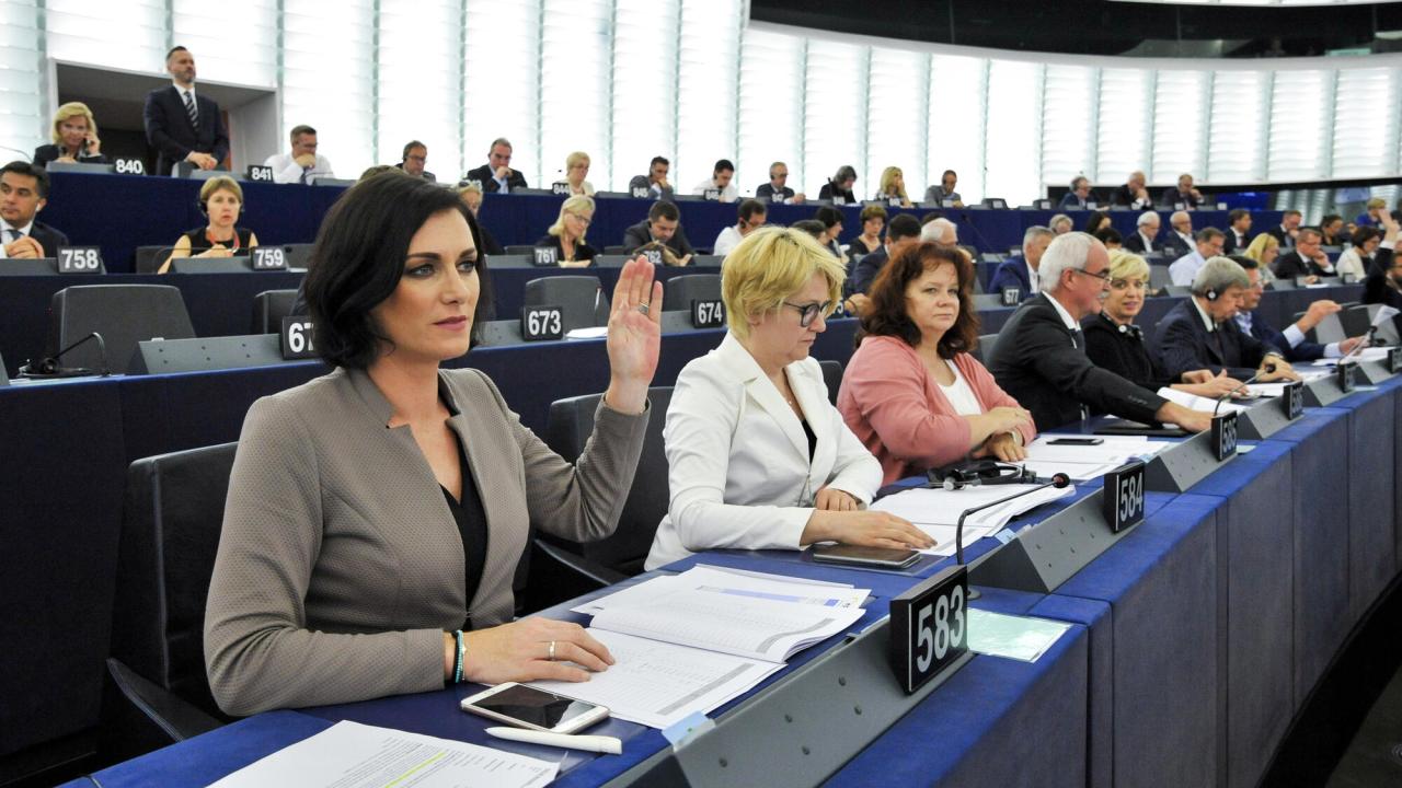 Bilden är inte kopplad till parlamentets omröstning angående Kina och Rysslandresolutionerna. Arkivbild.