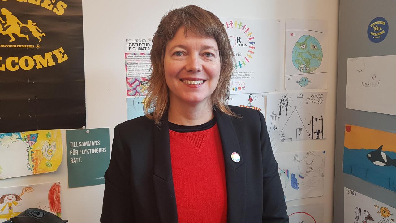 EU-parlamentarikern Malin Björk är Vänsterpartiets toppnamn inför EU-valet.