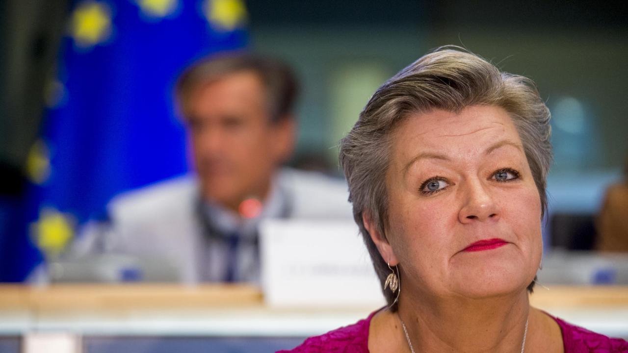 Ylva Johansson ser ut att få klartecken till jobbet som Sveriges EU-kommissionär 2019-2014. Arkivbild.