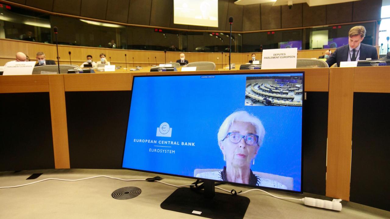 Europeiska centralbankens chef Christine Lagarde.