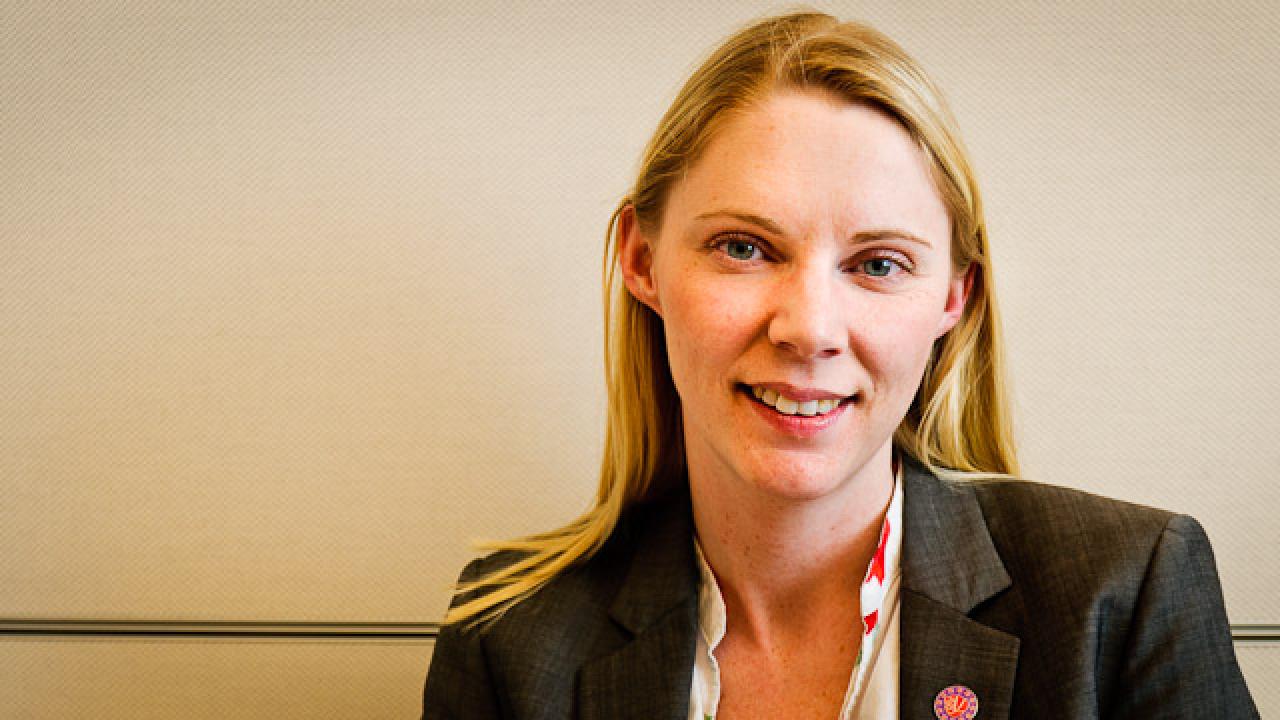 Åsa Westlund (S) jobbar för högre krav på hormonstörande ämnen och andra kemikalier..