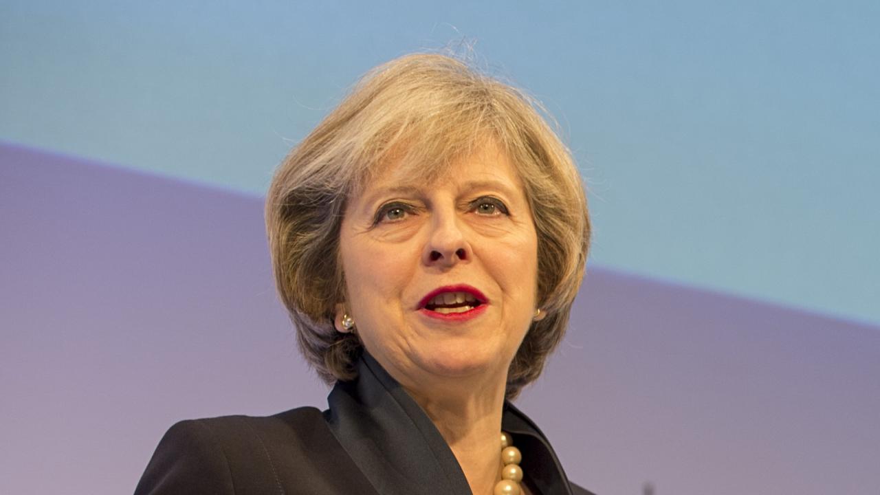 Storbritanniens premiärminister Theresa May. Arkivbild.