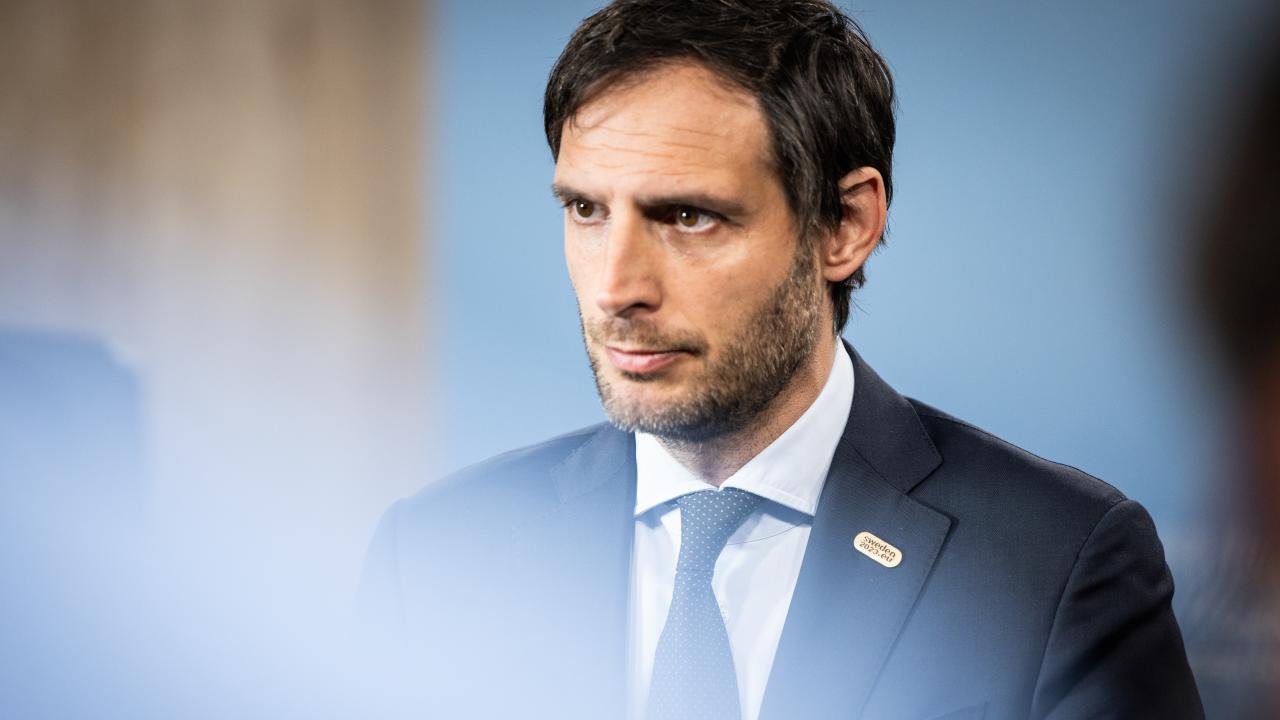 Nederländernas utrikesminister Wopke Hoekstra har nominerats till landets EU-kommissionär. Arkivbild.