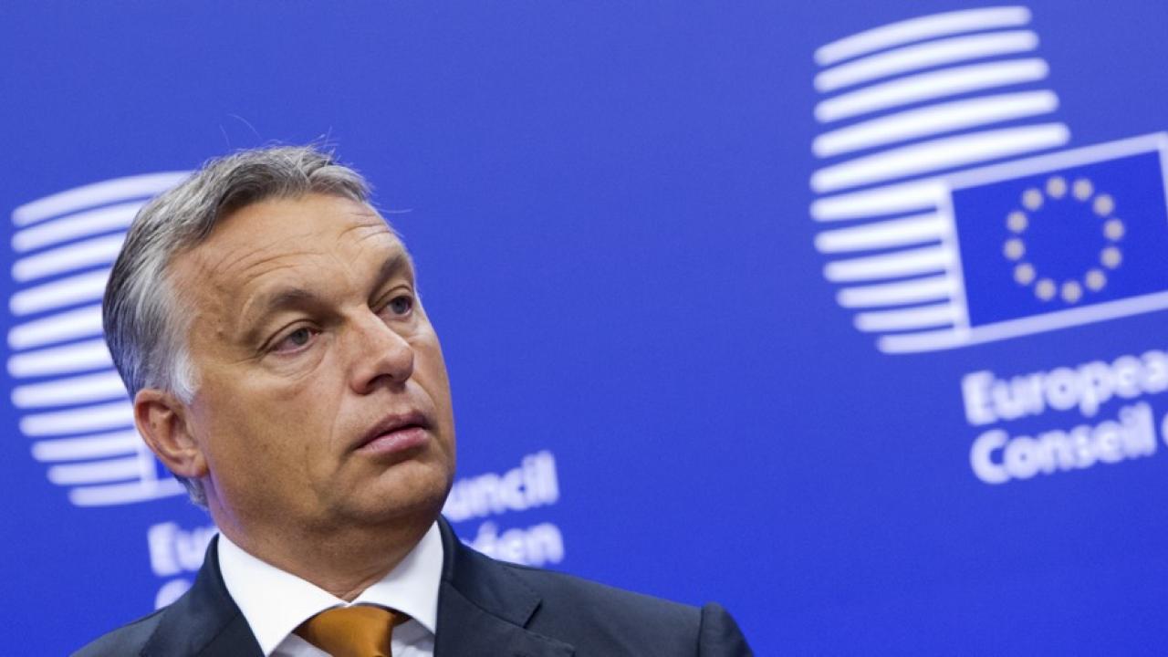 Ungerns konservative premiärminister Viktor Orbán. Arkivbild.