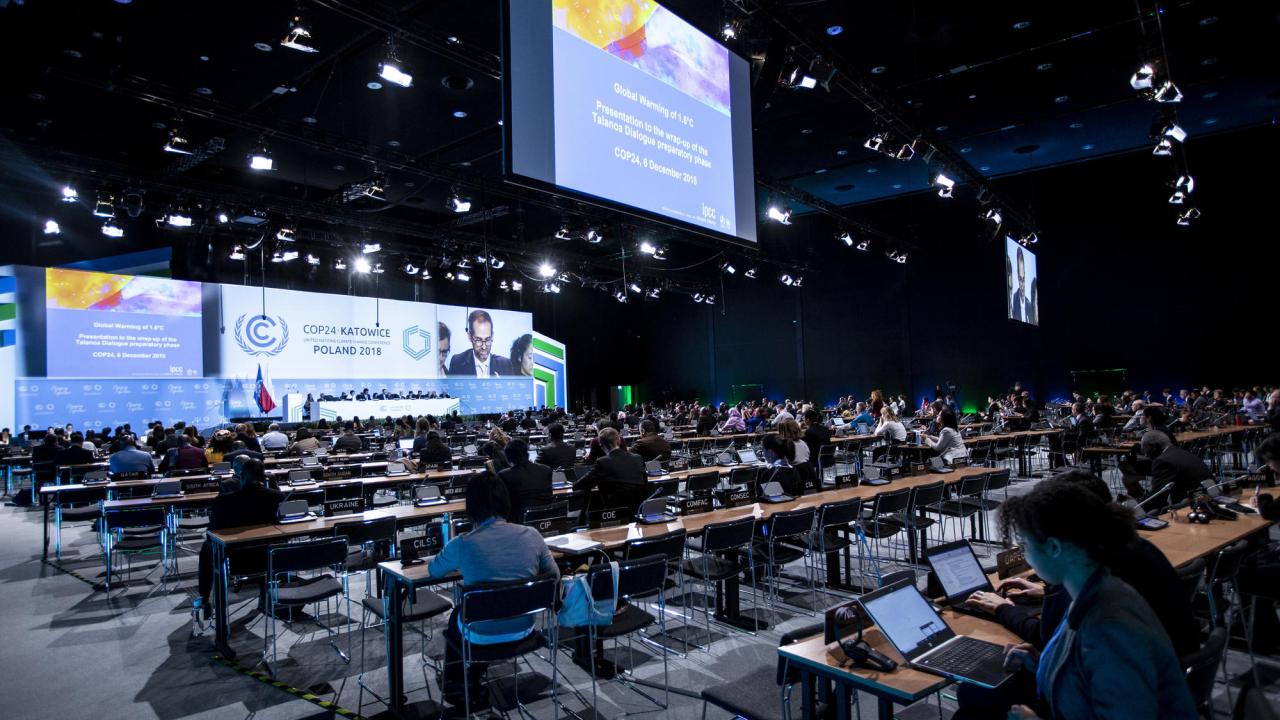 Under klimatkonferensen COP24 i Katowice ska man enas regler för att lyckas nå 1, 5 gradersmålet.