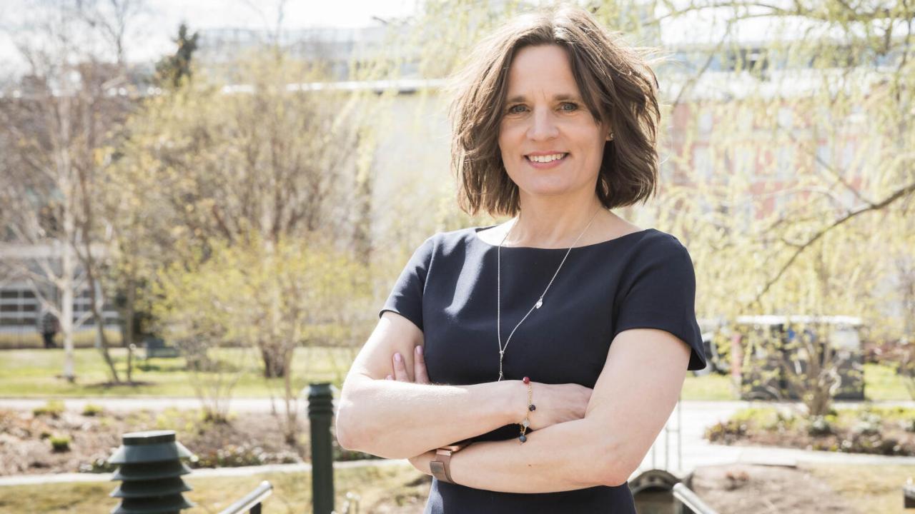 Jessika Roswall (M),  Europapolitisk talesperson, vill se en annan inrikting på den svenska EU-politiken efter valet.