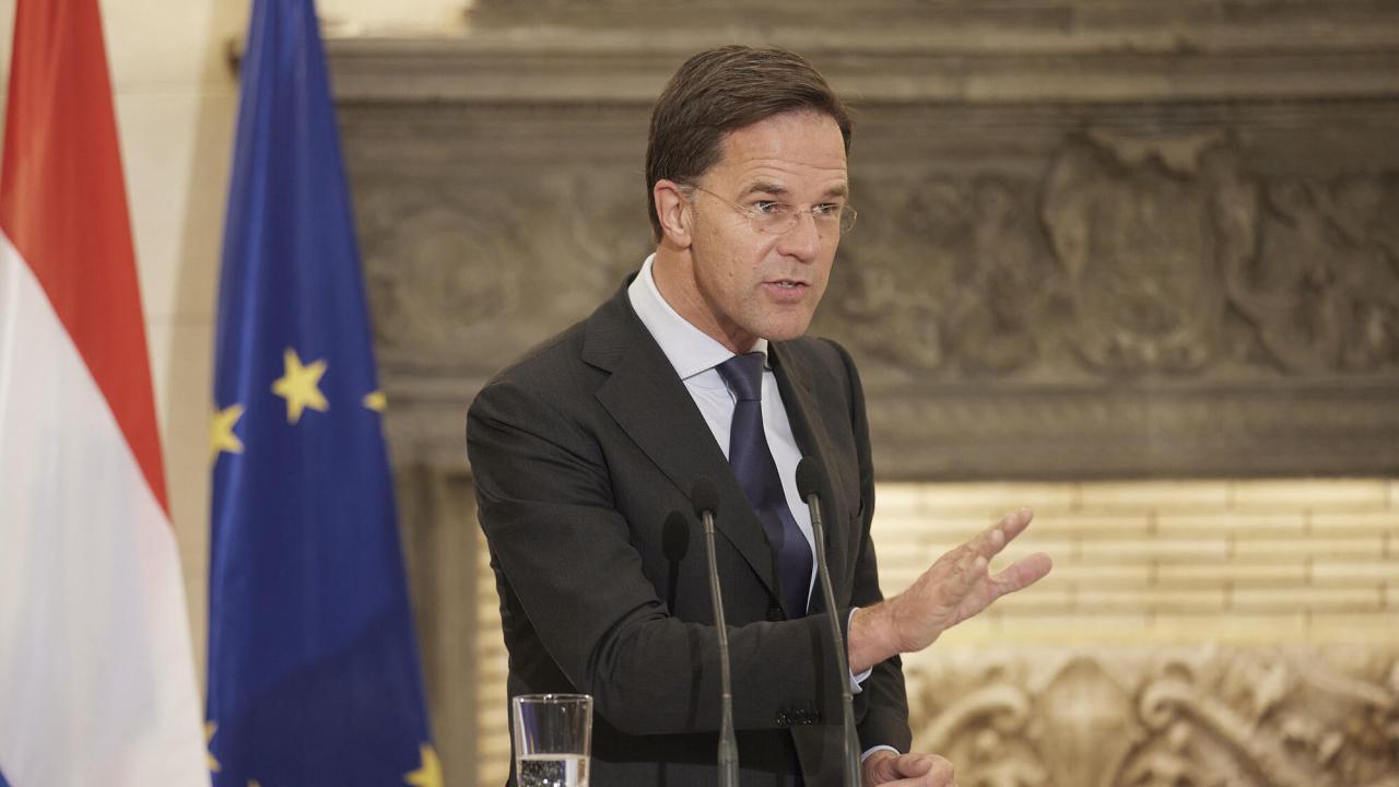 Nederländernas liberalkonservative premiärminister Mark Rutte har suttit på posten sedan 2010. Arkivbild.