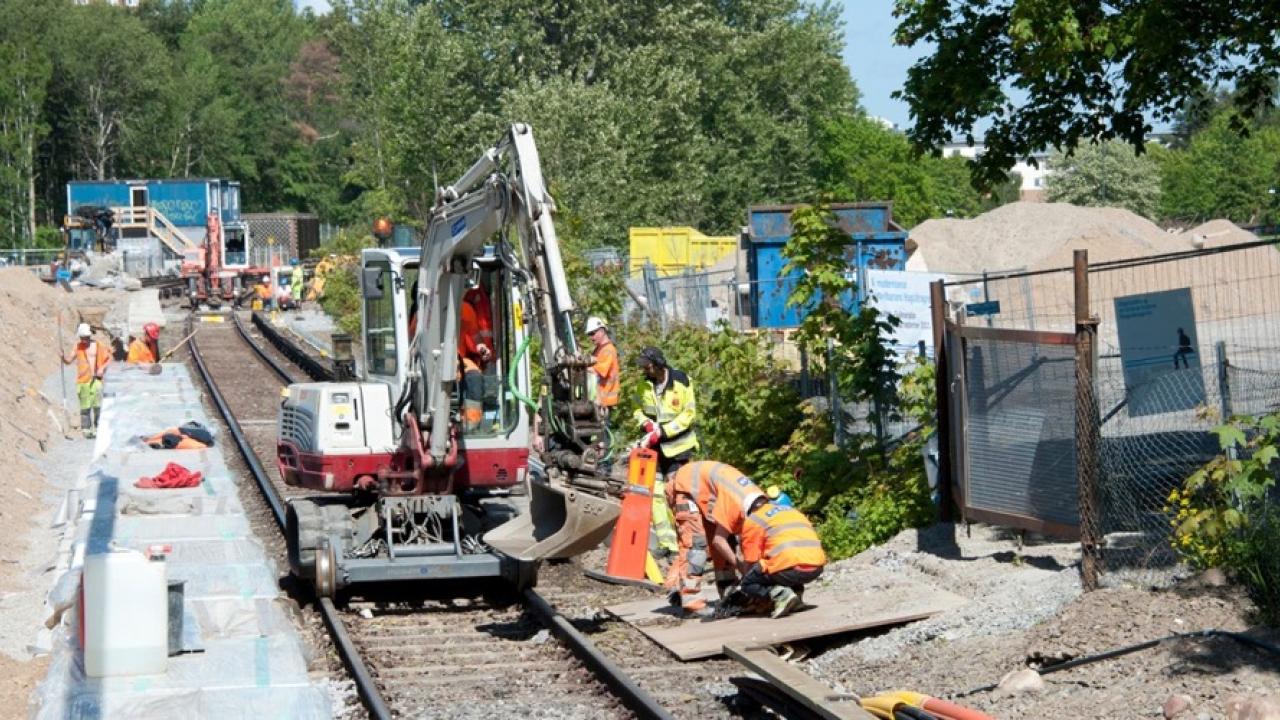 Utbyggnad av Stockholms tunnelbana är ett av fyra svenska projektförslag. Arkivbild.