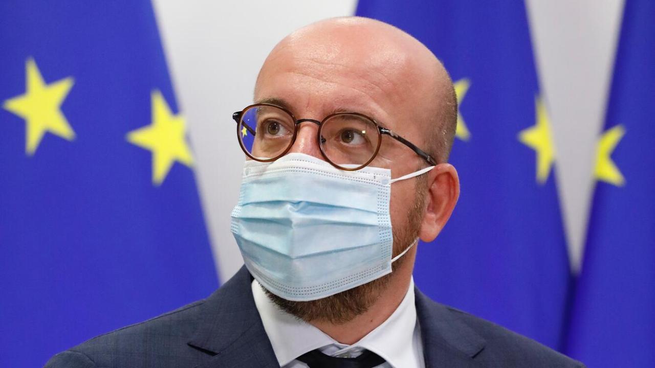 Europeiska rådets ordförande Charles Michel har varit i kontakt med en coronasmittad person. Arkivbild.