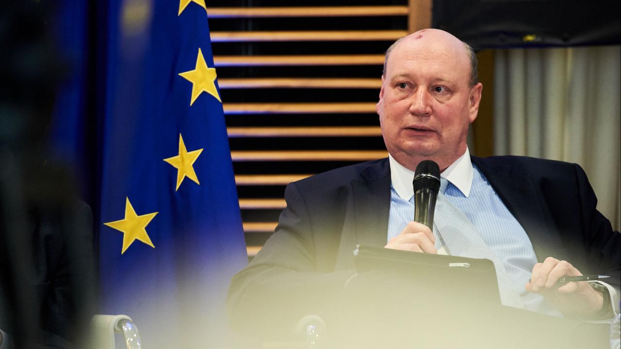 Estländaren Henrik Hololei är generaldirektör – högsta tjänsteman – vid EU-kommissionens generaldirektorat för transport och rörlighet. Arkivbild.
