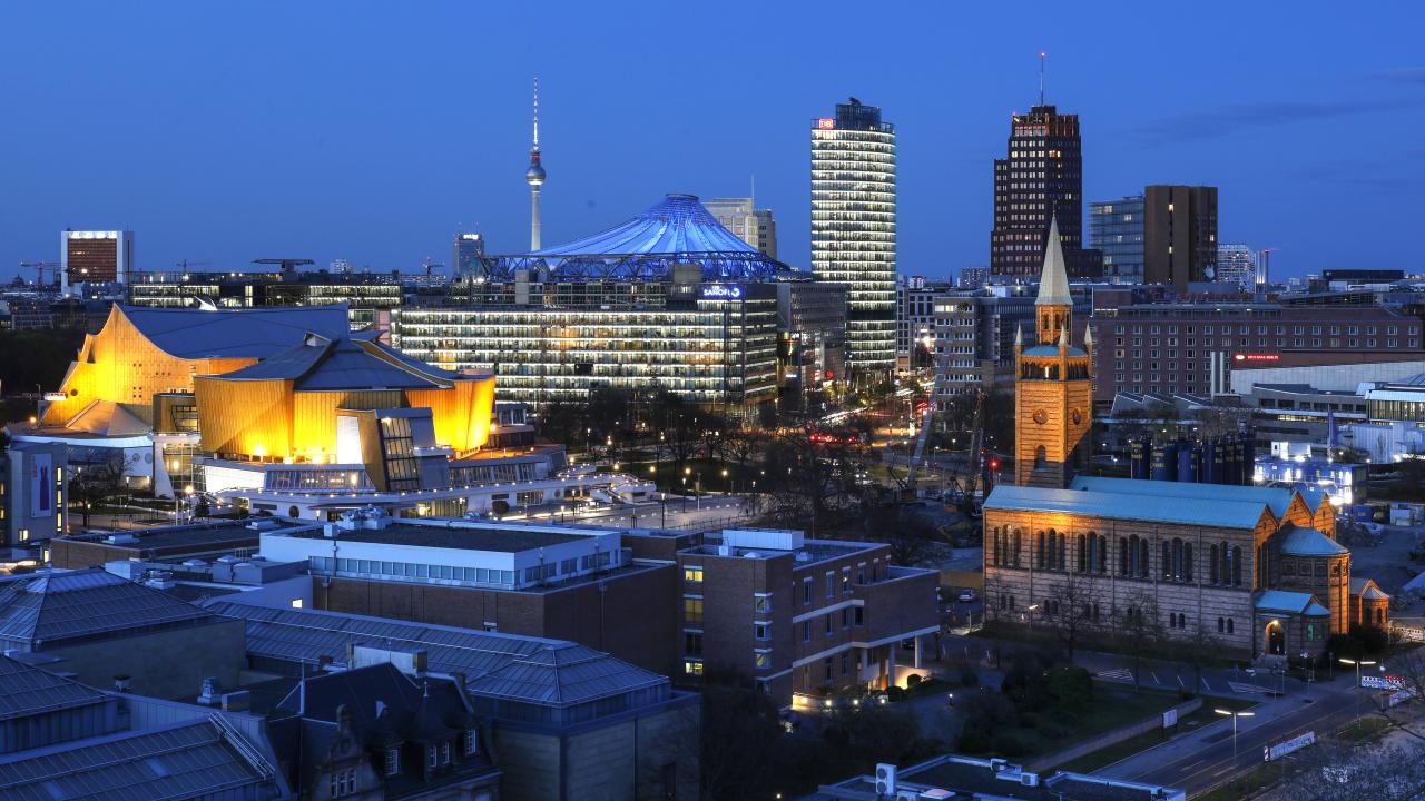 Potsdamer Platz i Berlin