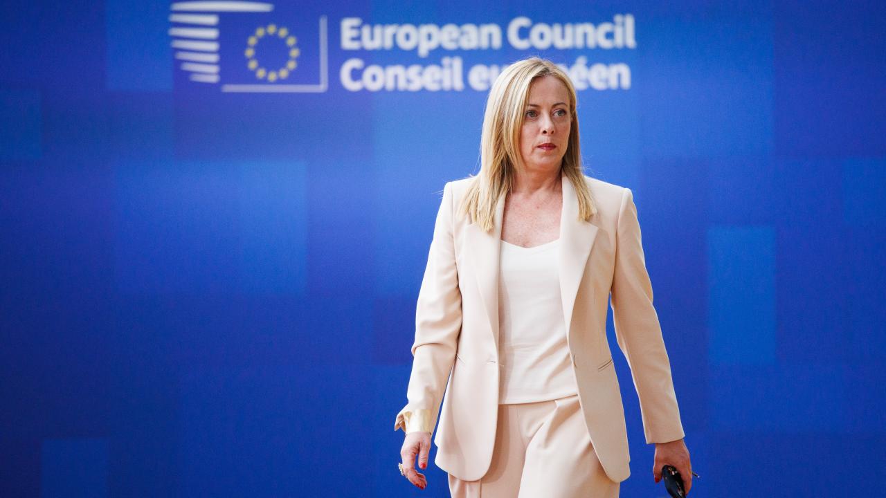 Italiens premiärminister Giorgia Meloni