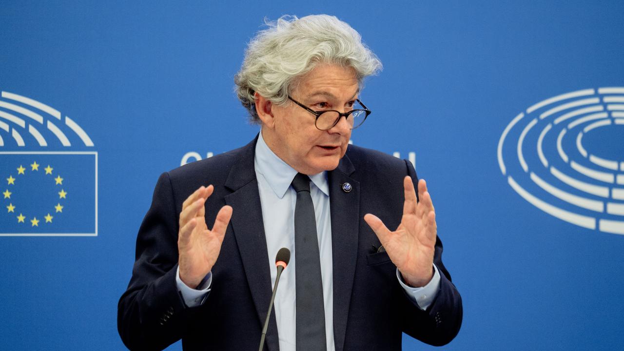 Thierry Breton, kommissionär för inre marknaden