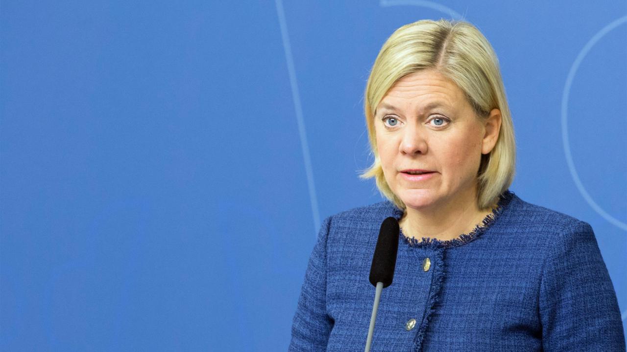 Statsminister Magdalena Andersson träffar imorgon sina EU-kollegor på toppmöte i Frankrike. Arkivbild. 