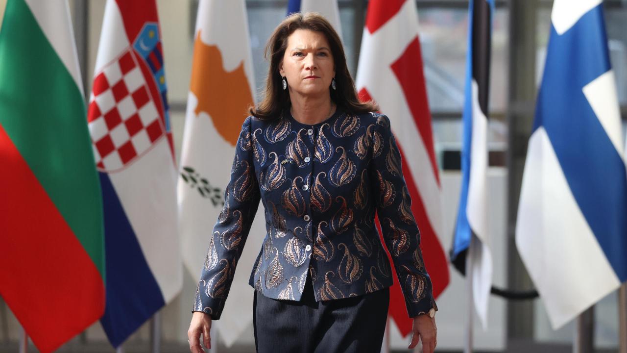 Inget beslut togs om ytterligare sanktioner mot Ryssland när utrikesminister Ann Linde träffade sina EU-kollegor i Bryssel på måndagen. 