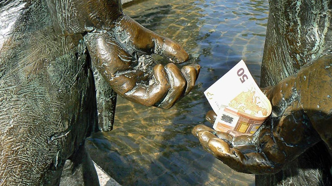 Ukraina är efter Ryssland och Azerbajdzjan det korruptaste landet i Europa enligt Transparency International. Arkivbild.