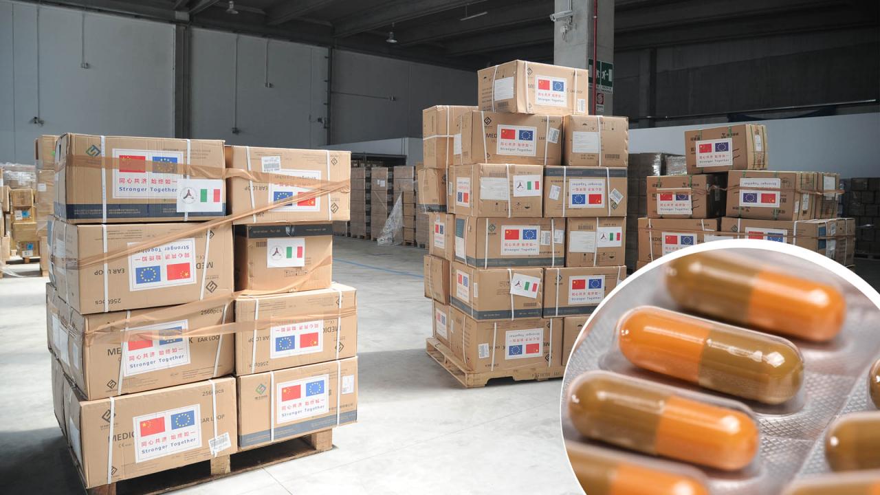 Den rådet brist på det lugnande läkemedlet midazolam, som krävs för att vårda en person i respirator. 