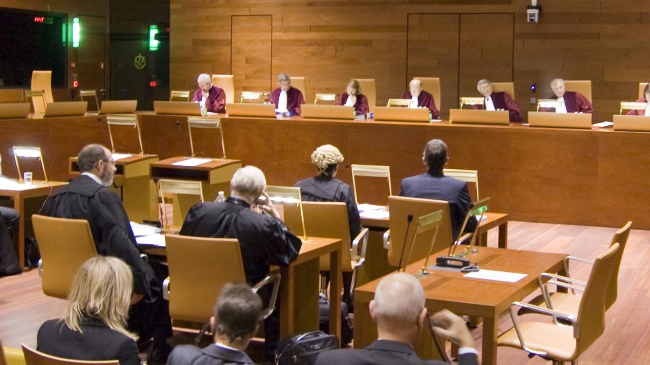 Förhandling i EU-domstolen i Luxemburg. Arkivbild.