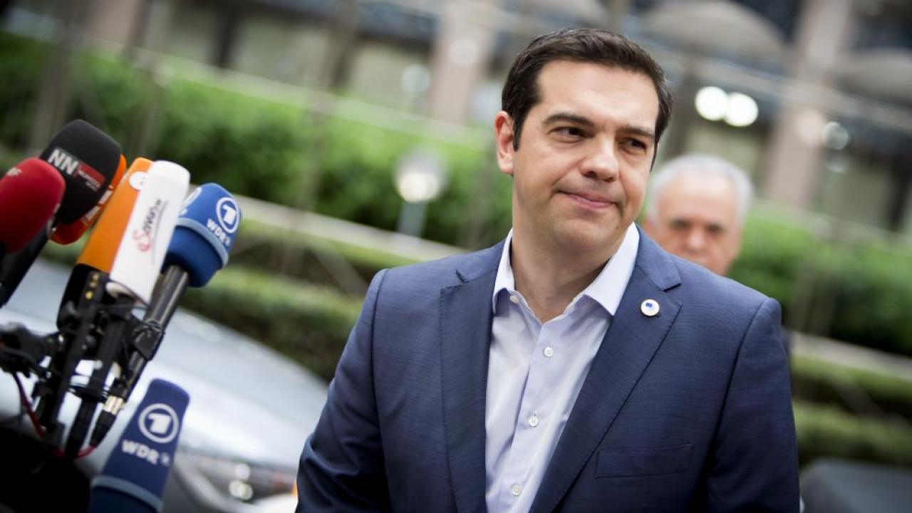 Greklands premiärminister Alexis Tsipras. Arkivbild.