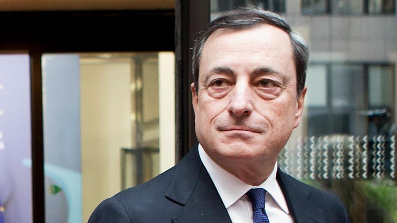 ECB-chefen Mario Draghi. Arkivbild