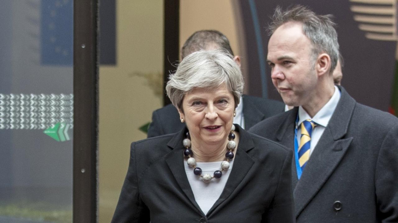 Storbritanniens konservativa premiärminister Theresa May. Arkivbild.