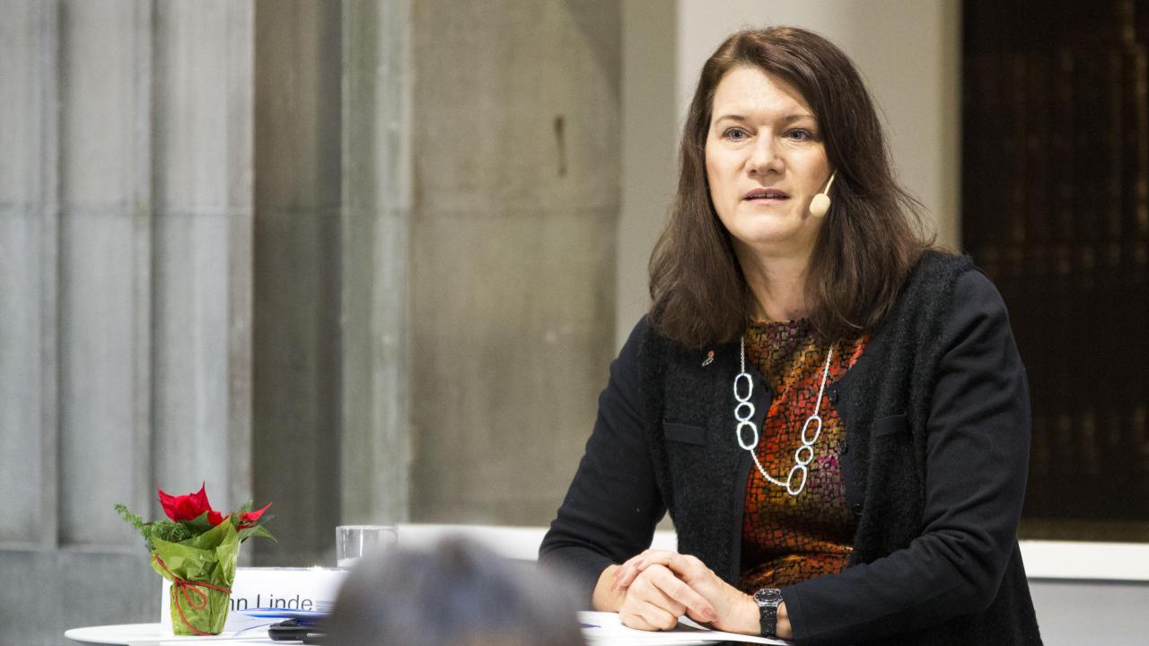 Sveriges utrikesminister Ann Linde (S). Arkivbild.