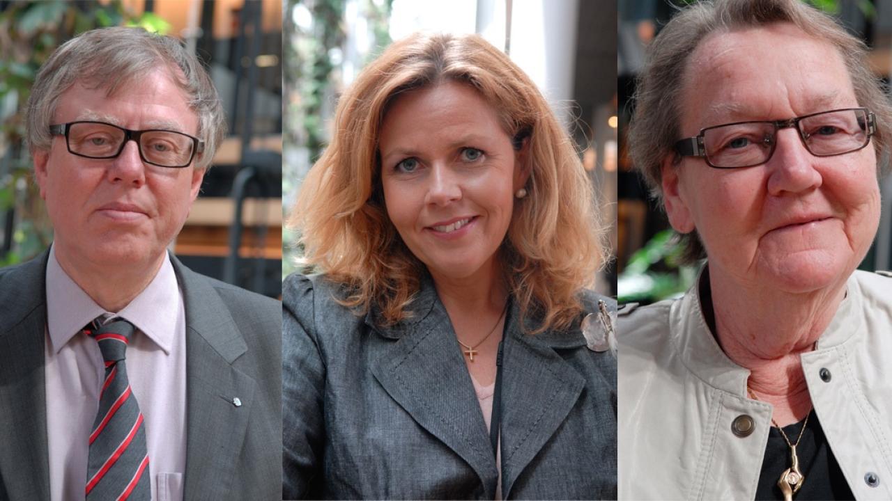 Folkpartiets europaparlamentariker: Olle Schmidt, Cecilia Wikström och Marit Paulsen.
