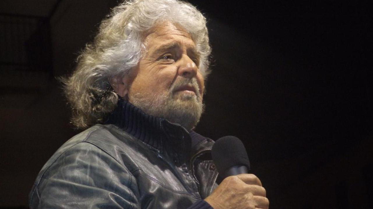 Beppe Grillo vill leda en italiensk regering.