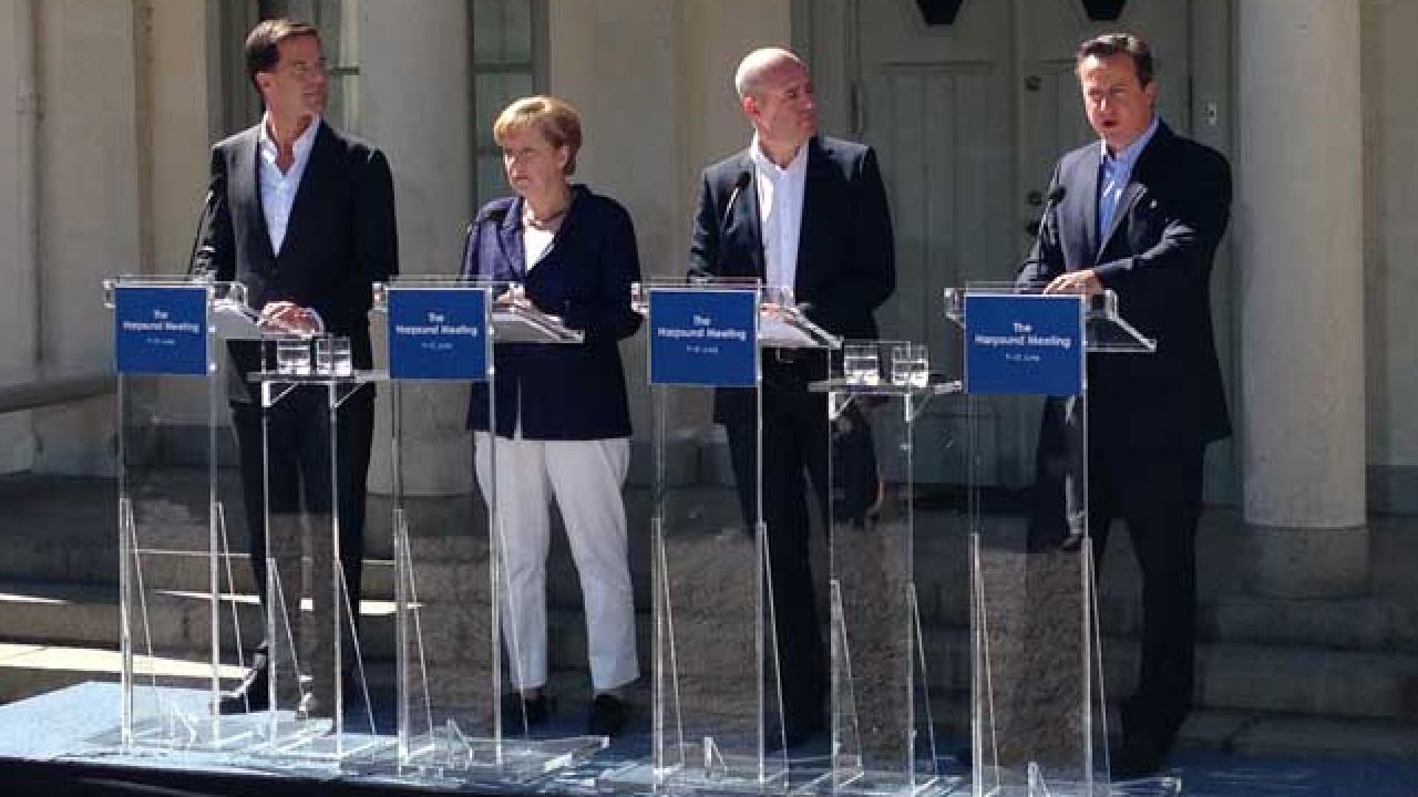 Minitoppmöte på Harpsund 10 juni 2014.