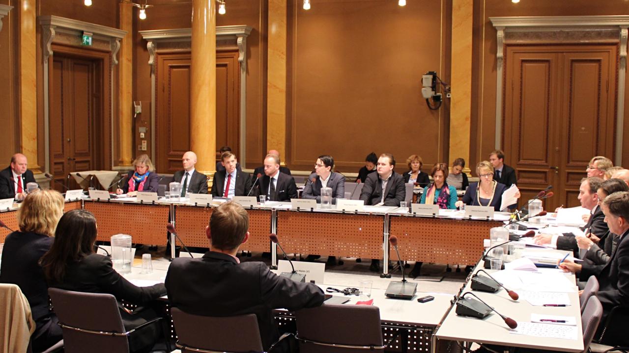 Två gånger under mätperioden har regeringens EU-politik fallit i EU-nämnden. Arkivbild.