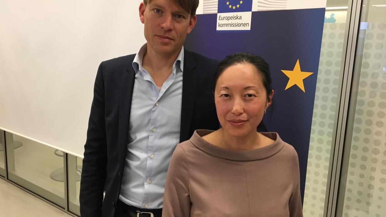  PM Nilsson, politisk chefredaktör på oberoende affärstidningen Dagens Industri och Tove Lifvendahl, politisk chefredaktör på obundna moderata Svenska Dagbladet debatterade valets EU-frågor på onsdagen.