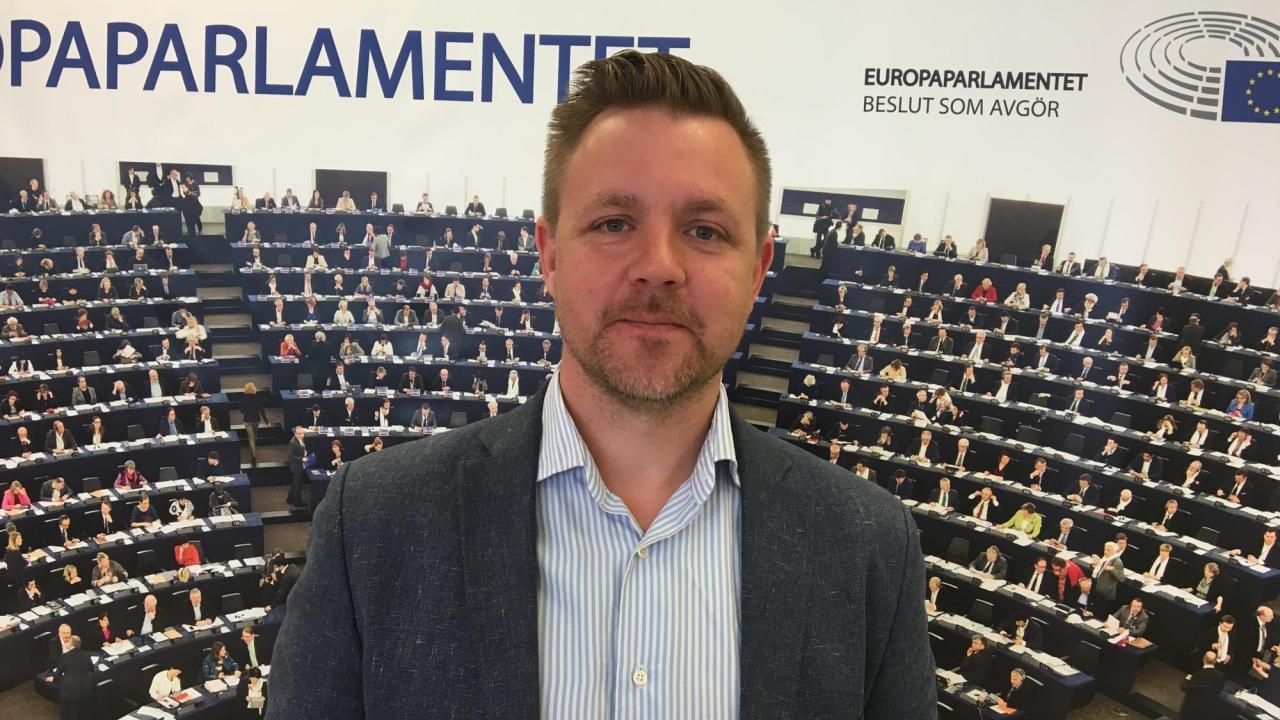 Europaparlamentarikern Fredrick Federley (C) om de viktigaste EU-frågorna i riksdagsvalet.