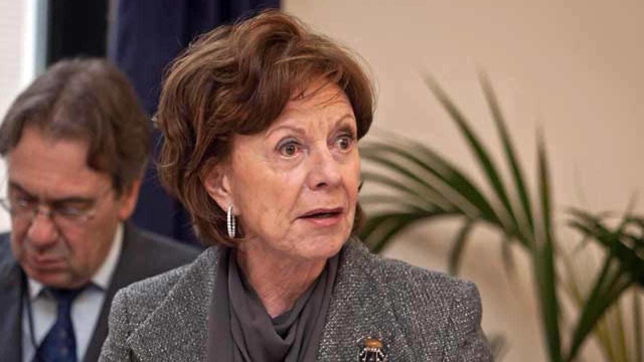 EU-kommissionär Neelie Kroes lovar i dag, efter mycket klagomål, att noga syna internetopertörerna.