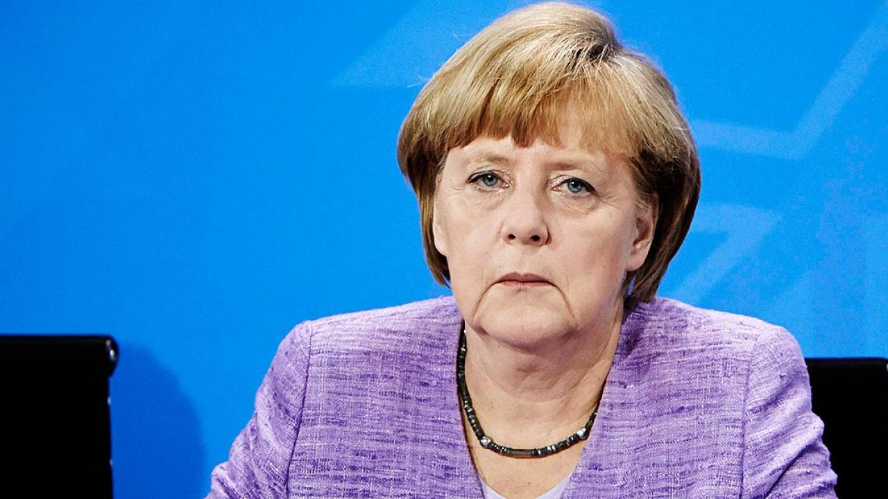 Den tyska förbundskanslern Angela Merkel kan ha känt till den amerikanska övervakningen i Europa. Arkivbild.