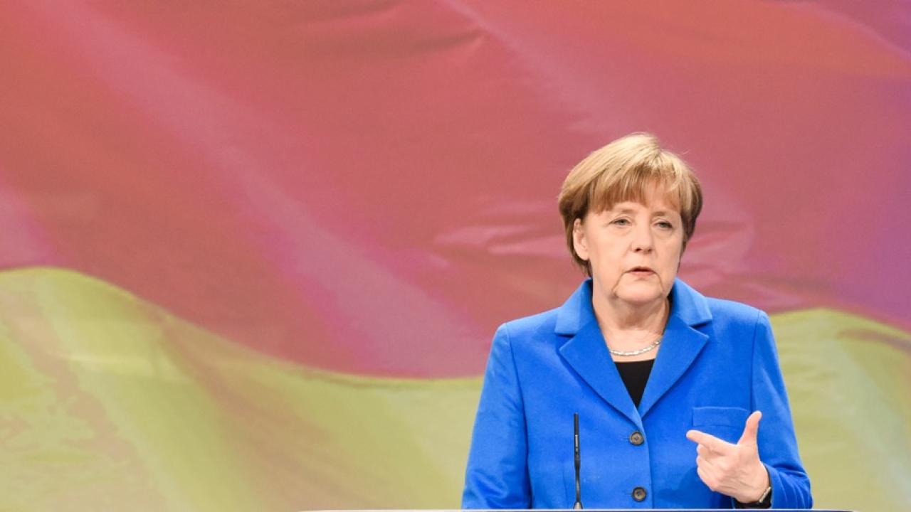Tysklands förbundskansler Angela Merkel. Arkivbild.