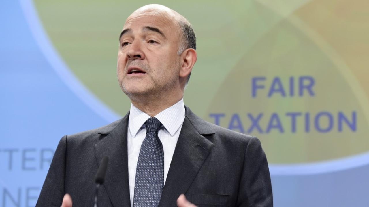 EU:s skattekommissionär Pierre Moscovici. 