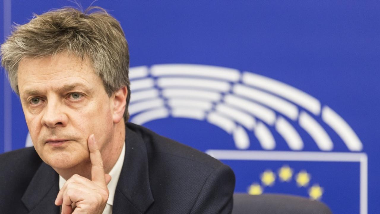 EU:s finansmarknadskommissionär Jonathan Hill. Arkivbild.