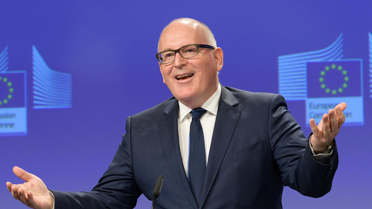 EU-kommissionens förste vice ordförande Frans Timmermans.