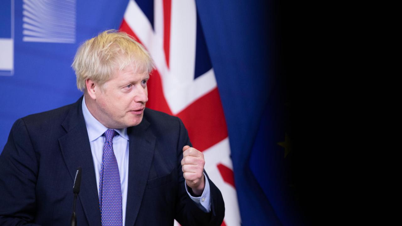Storbritanniens premiärminister Boris Johnson. Arkivbild.