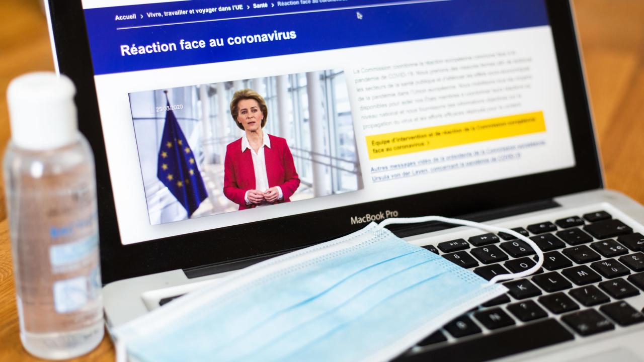 EU:s åtgärder mot coronaviruset handlar främst om att begränsa spridningen och de negativa ekonomiska konsekvenserna. Arkivbild