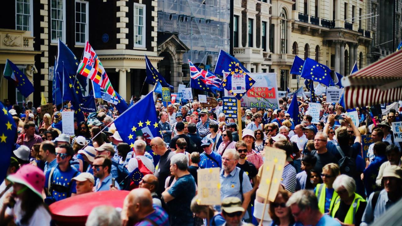 Ett ändringsförslag om att åter folkomrösta om brexit kan vinna stöd i parlamentet. Arkivbild.