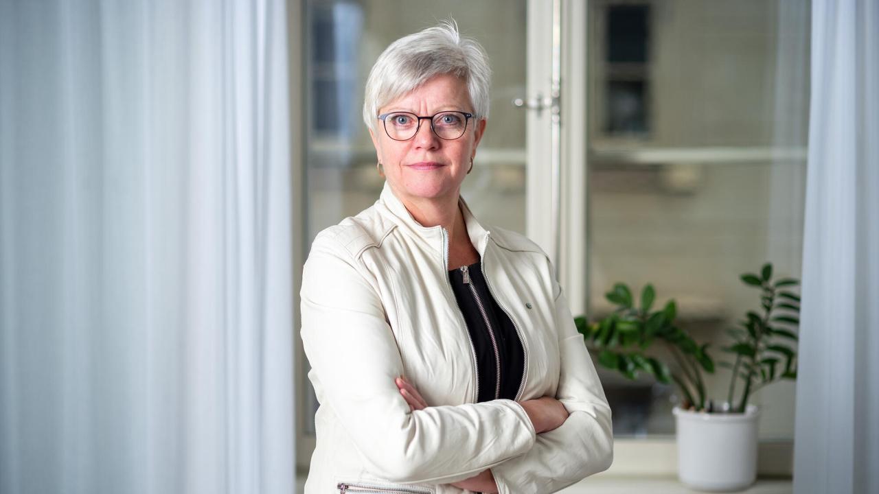 Annika Qarlsson (C) tycker att all relevant EU-lagstiftning med bäring på den gröna omställningen bör ses över. 