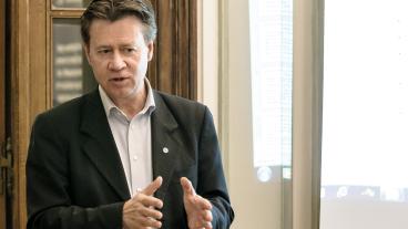 Sam Hägglund, generalsekreterare för Europeiska bygg- och träfacket, EFBWW. Arkivbild.